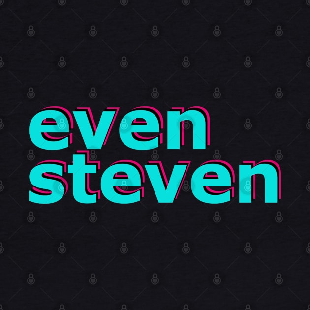 Even Steven No 2 by Fun Funky Designs